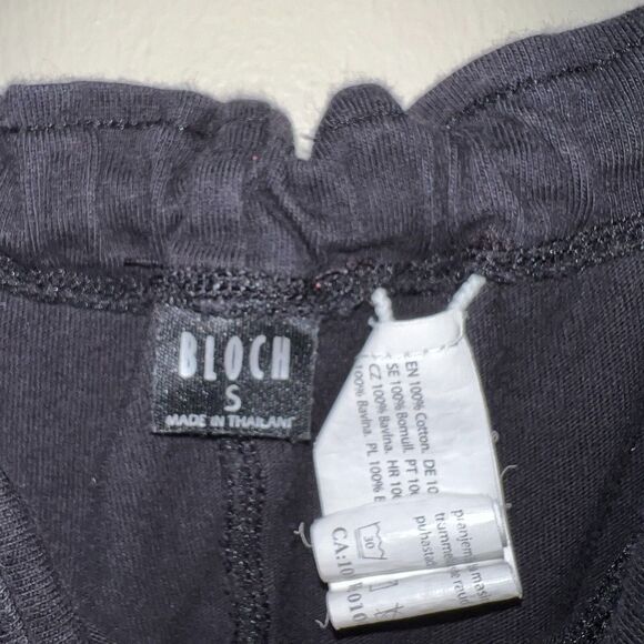 bloch dance ladies warm up jumpsuit black 100% cotton womens size small - Picture 5 of 6